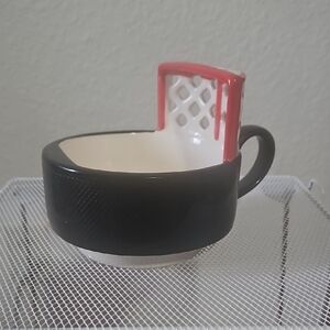 Hockey Mug - Black and Red
